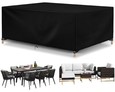 Водонепроникний захисний чохол для садово-патіо меблів, зимовий, 170x94x74 см