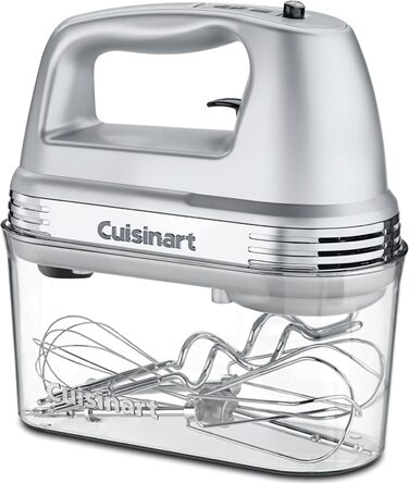 Електричний ручний міксер Cuisinart Power Advantage 7-Gang з набором насадок (срібний)