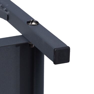 Стильна металева полиця для дров Relaxdays