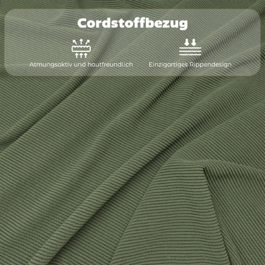 Набір з 4-х м'яких розкладних стільців, складні стільці з велюровою оббивкою, спинка, металевий каркас, зелені