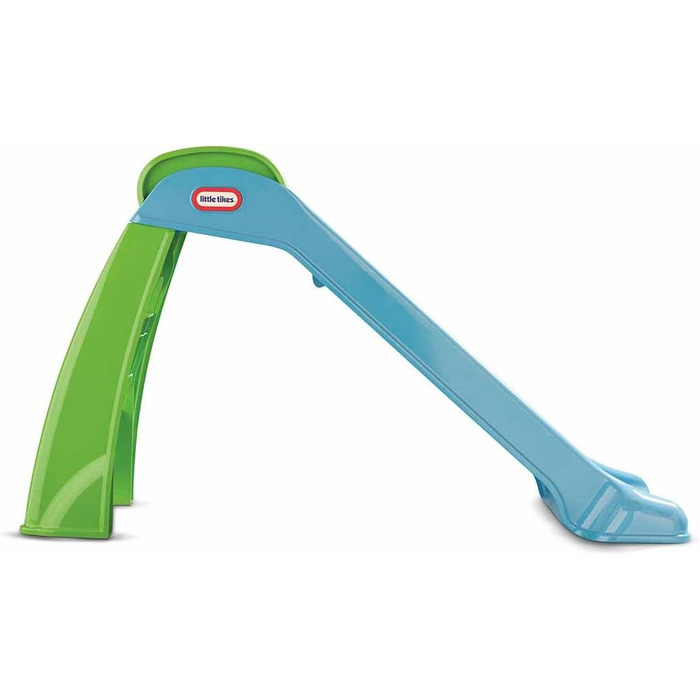 Дитячий гірочка Little Tikes First Slide - ігровий набір для дому та саду, безпечний та міцний, для дітей від 18 місяців (зелено-блакитний)
