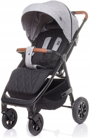 Дитячий прогулянковий візок 4BABY Stinger Air, колір Light Grey