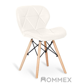 Стілець Hommex Karmen White (арт. H-145 White)
