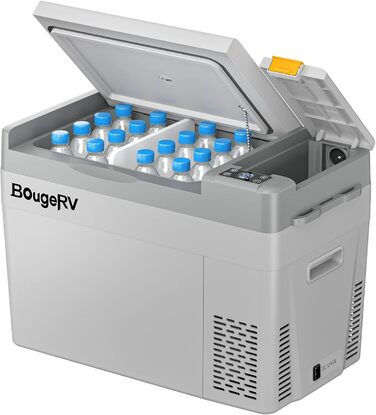 Автохолодильник BougeRV CRPRO Kompressor 20L (-22℃~10℃), 12/24V/110-240V, для авто, кемпінгу та подорожей (Актуалізована версія)