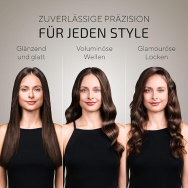 Праска для волосся Glätteisen – Тест-переможець 2025, 100 днів на тест, LCD-дисплей, швидке нагрівання (20 сек) для блискучого та гладкого волосся