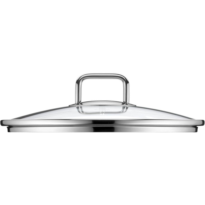 Набір кухонного посуду Silit Extra Cook: каструлі 16/20/24 см з кришкою, ковшик 16 см, мірна шкала, широке вільно, придатний для миття в посудомийній машині, з нержавіючої сталі Crominox (казанок 24 см)