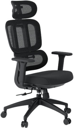 Крісло офісне OfficePro Skyline OC580-B-B-B