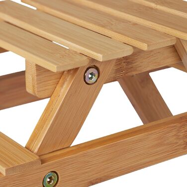 Підставка для квітів Relaxdays з бамбука