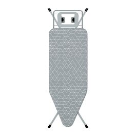 Прасувальна дошка STANEW XXL 120 x 45 см – розкладна та регульована по висоті, з системою безпечного закривання, підставкою для праски та неслизькими ніжками