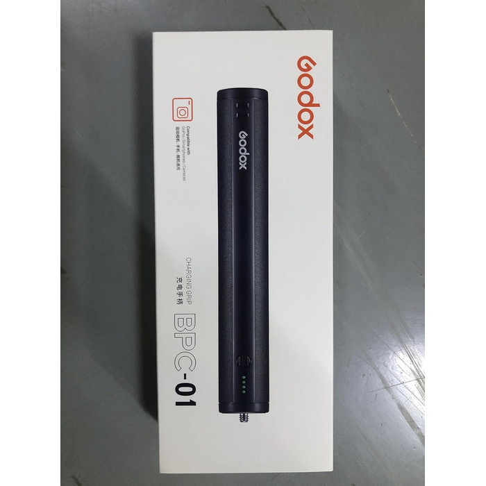 Ручка GODOX Power Bank ручка для зарядки, штатив, насадка 1/4 для камери/спалаху/LED/мобільного телефону, функція 3-в-1