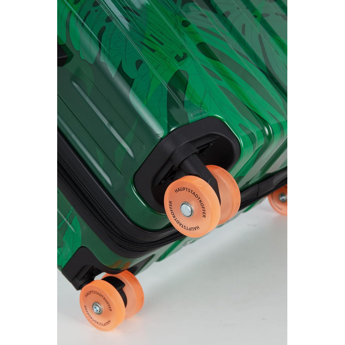 Набір валіз Hauptstadtkoffer Q-Damm (2 шт.), Trolley, TSA, Rollkoffer, валіза для подорожей (S & L), квітковий дизайн, 78 см