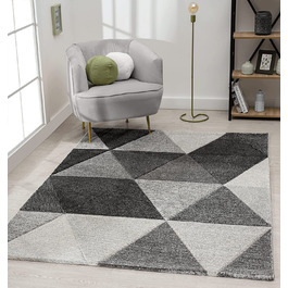Килим для дому The Carpet 160х230 см кремово-сірий
