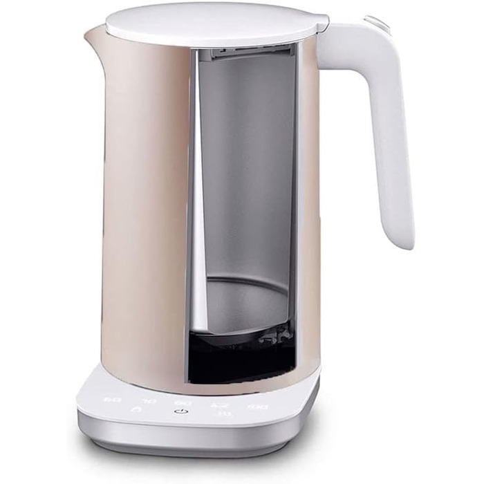 Електричний чайник ZWILLING Enfinigy Pro з регулюванням температури, фільтром від накипу, функцією підтримання тепла, бездротовий, 1850 Вт, 1,5 л, сріблястий (Рожевий Enfinigy)