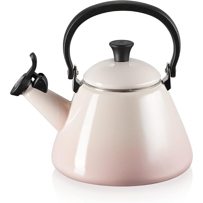 Чайник Le Creuset Kone, 1.6 л, Emaillierter Stahl (Shell Pink)