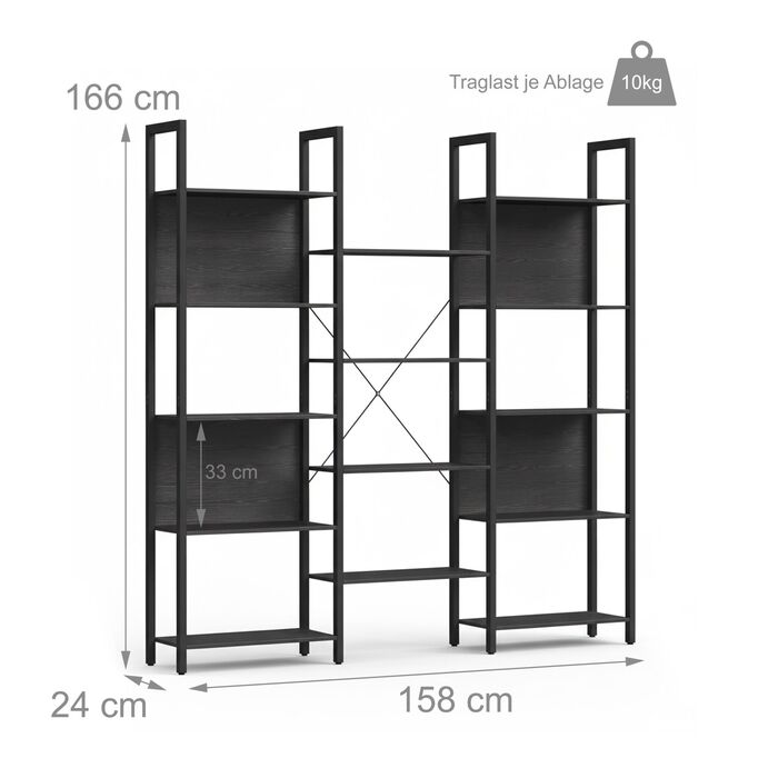 Промислова полиця Relaxdays з 14 ящиками