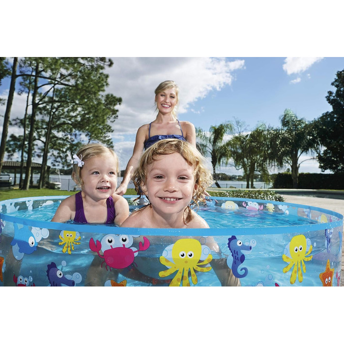 Дитячий басейн Bestway FillN Fun Sparking Sea 122x25 см