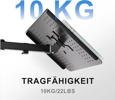 Підставка для ноутбука WALI на стіл - ергономічна, для 17