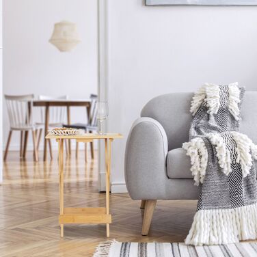 Розкладний столик Relaxdays з бамбука