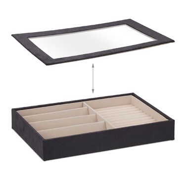 Скринька для прикрас Relaxdays з прозорим віконцем