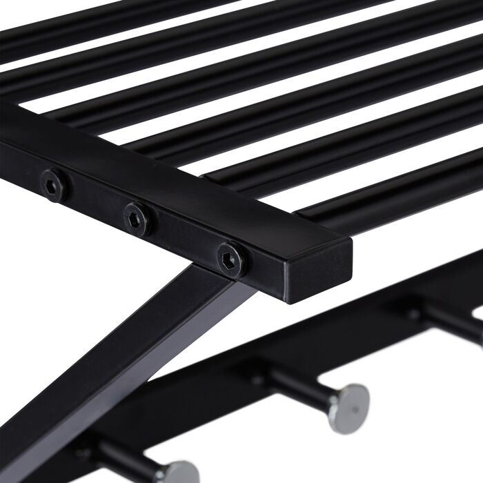 Настінна вішалка Relaxdays з полицею