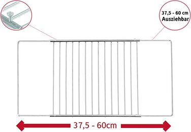 Висувна решітка для духовки ICQN 37,5-60 см