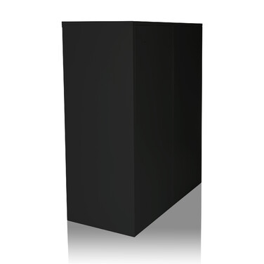 Шафа для документів COLOR AS, 105 x 90 x 40 см, металева, чорна, hjh OFFICE