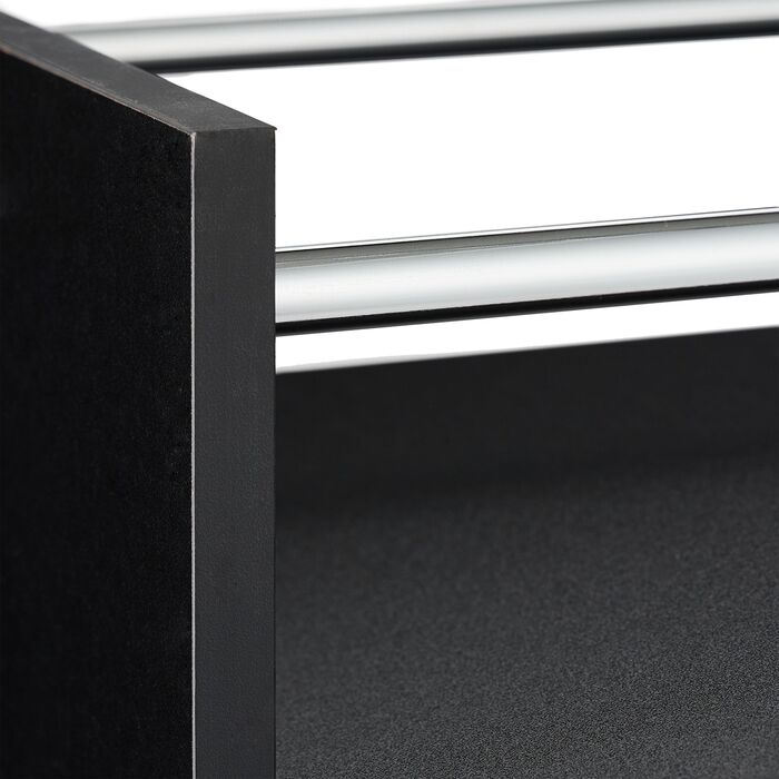 Великий винний стеллаж Relaxdays з тримачами для келихів