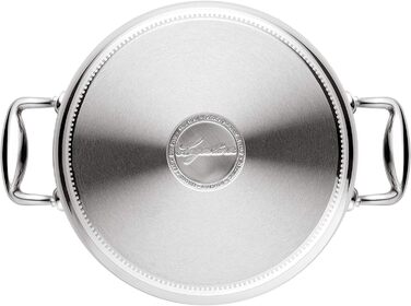 Каструля Lagostina Accademia Lagofusion без кришки 16 см, нержавіюча сталь, індукційне дно