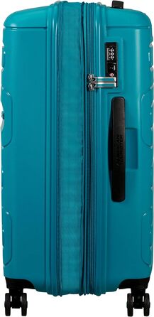 Валіза та візки American Tourister Sunside, M (67,5 см - 72,5/83,5 л) бірюзовий (повністю бірюзовий)