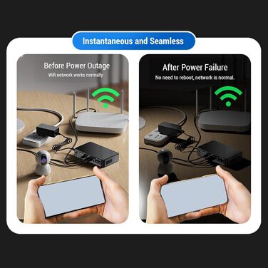 UPS джерело безперебійного живлення 9000mAh для USB 5V/9V/12V/15V/24V DC