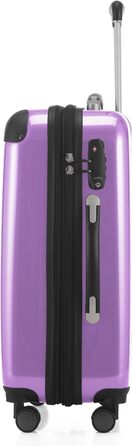 Набір валіз Hauptstadtkoffer Alex: 3 валізи (55 см, 65 см, 75 см), ABS+PC, TSA, фіолетовий