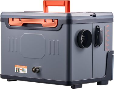 Дизельний опалювач VEVOR 8 кВт, 12/24V, портативний, з Bluetooth, пультом ДУ та LCD, 5л бак, для вантажівок та автодому