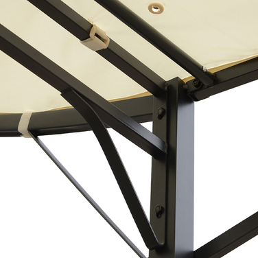 Павільйон з розкладним дахом, стійкий до погодних умов, 3 x 2,5 м, кремово-білий