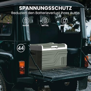 Автомобільний компресорний холодильник Alpicool 27л (12/230V) для авто, кемпінгу, риболовлі