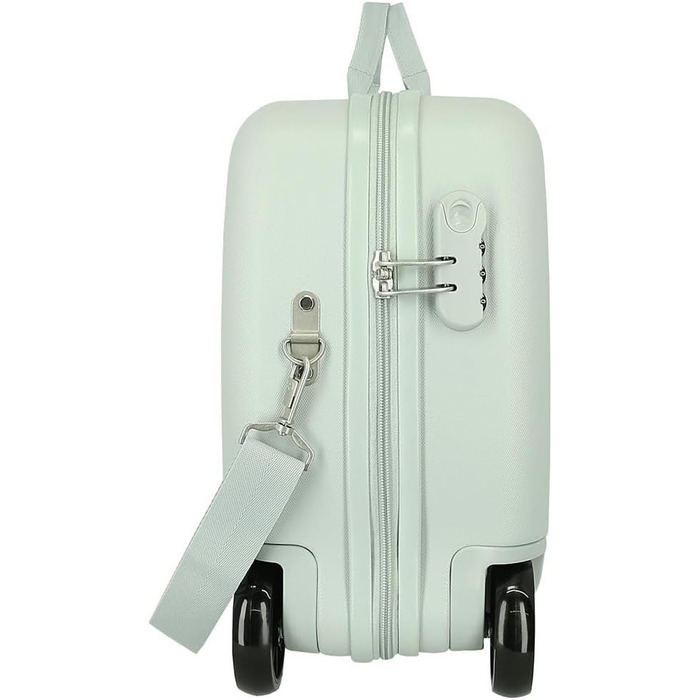 Дитяча валіза для ручної поклажі Disney Stitch Moods, жорсткий ABS-пластик, з кодовим замком та 4-ма подвійними колесами, модель Cuddles