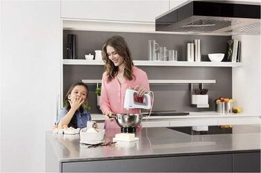 Міксер ручний Braun MultiMix 5 HM51.00WH білий, 750 Вт, 9 швидкостей, SmartMix, нержавіюча сталь