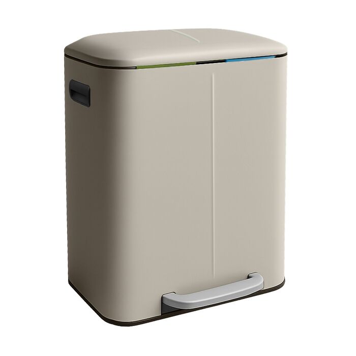 Відро для сміття Relaxdays з двома відділеннями