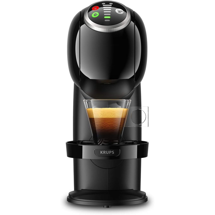 Кавомашина NESCAFÉ Dolce Gusto Krups Genio S PLUS KP3408, автоматична, для еспресо та капсул, чорна