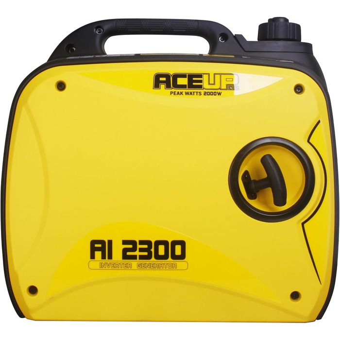 Бензиновий генератор Aceup Energy Inverter 3400W з інвертором, 230V/12V, USB, цифровий дисплей, 4-тактний, 23кг. Для дому, кемпінгу, відпочинку на природі.