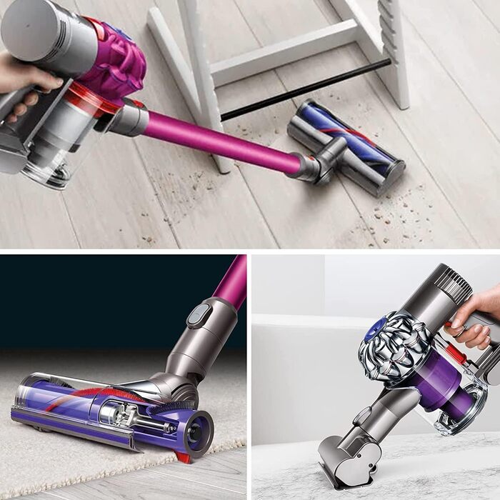 ОновленийАкумулятор Waitley 4500 мАг для пилососа Dyson V6 2 фільтри попереднього очищення, без гвинтів, 2024