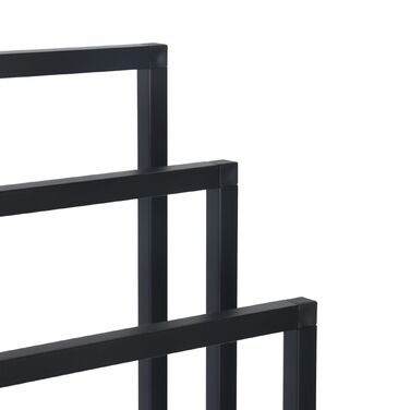 Підставка для рушників Relaxdays, металева, з 3-ма перекладинами