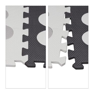 Relaxdays 34-елементний пазломат з бордюром та малюнками