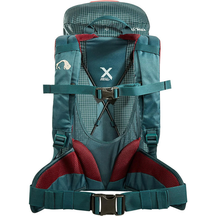 Туристичний рюкзак Tatonka Storm 25л RECCO з вентиляцією спини та дощовиком - Легкий, зручний рюкзак для походів зі світловідбивачем RECCO - 25 літрів (Teal Green)