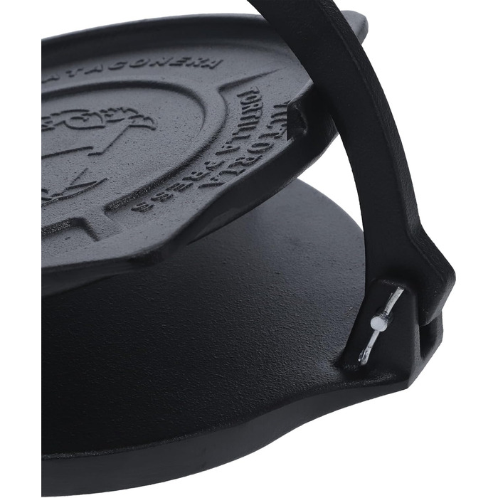 Прес для тортилій Victoria, чавун, 20 см: для тако, арепа, кесаділья, емпанада, патакон