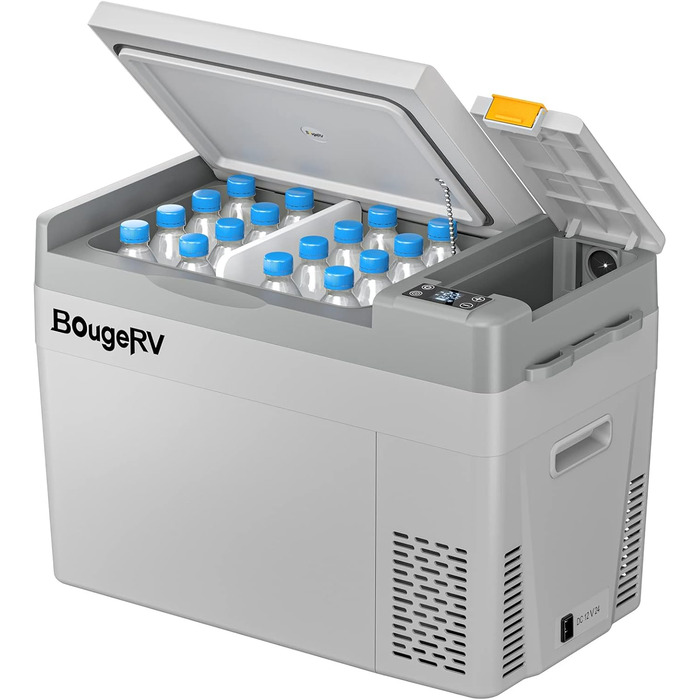 Автохолодильник BougeRV CRPRO Kompressor 20L (-22℃~10℃), 12/24V/110-240V, для авто, кемпінгу та подорожей (Актуалізована версія)