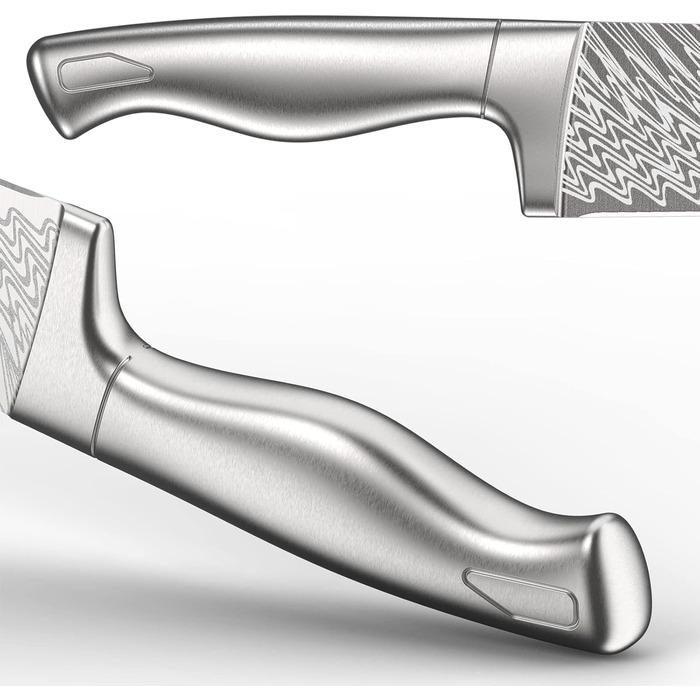 Набір кухонних ножів Astercook 15 предметів з бруском, точилка для ножів, нержавіюча сталь, безпечний для миття в посудомийній машині