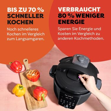Instant Pot Plus 9-в-1: Мультиварка з Wi-Fi, 5.7 л, нержавіюча сталь
