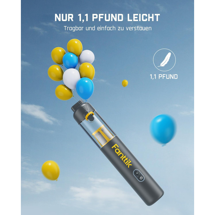 Акумуляторний автомобільний пилотяг Fanttik Slim V8 APEX, портативний ручний міні-пилотяг 4-в-1 RobustClean™, потужність 19000 Па/45 AW, 2 режими всмоктування, для авто, офісу та клавіатур (Сірий)