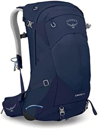 Чоловічий туристичний рюкзак Osprey Stratos 34 (Stratos 34 Cetacean Blue O/S)