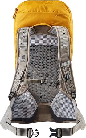 Жіночий туристичний рюкзак Deuter AC Lite 22 SL, 22 л, жовтий-карі з червоним